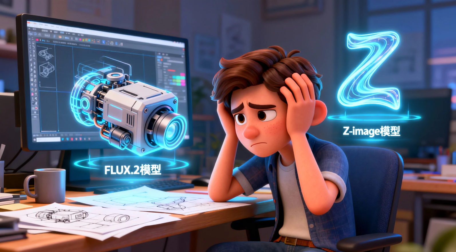 Ebpay算力云上线FLUX.2、Z-image，AI 生图选对不选贵！